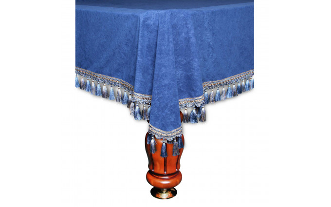 Покрывало Венеция 10фт велюр синее Покрывало Венеция 10фт велюр синее